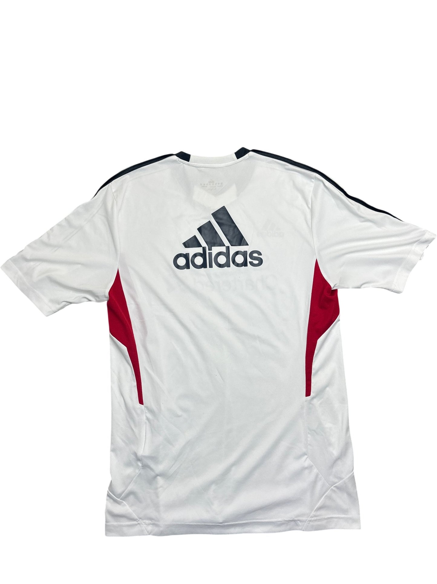 Vintage White Adidas Liverpool FC Jersey 2010s (XL)
