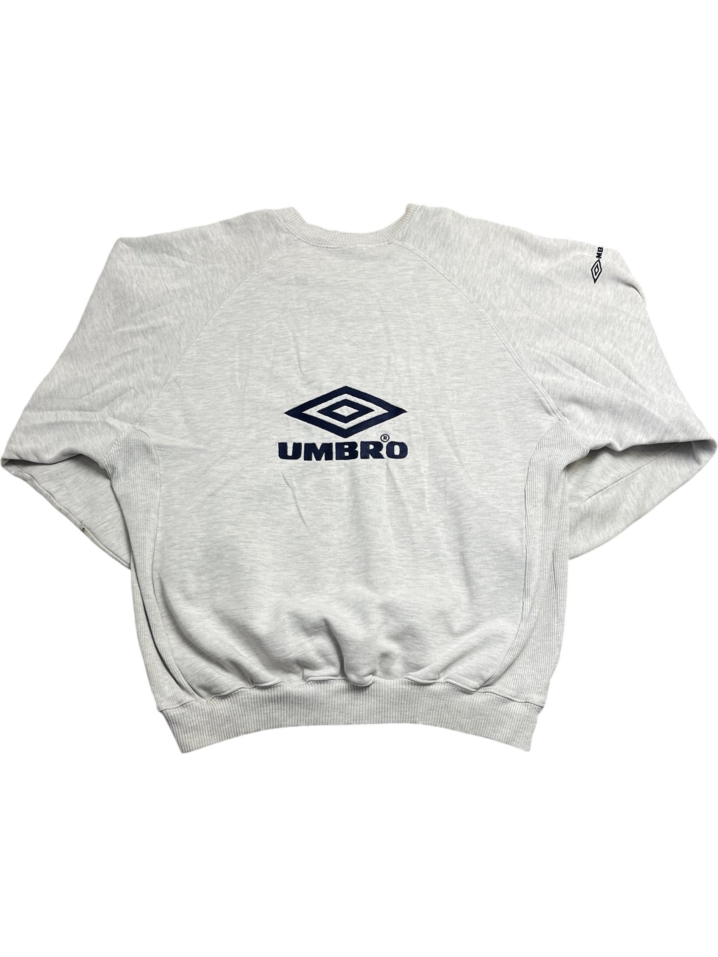 Vintage Grey Umbro Crewneck Sweatshirt (L)