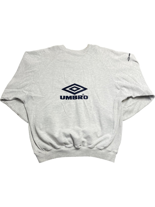 Vintage Grey Umbro Crewneck Sweatshirt (L)