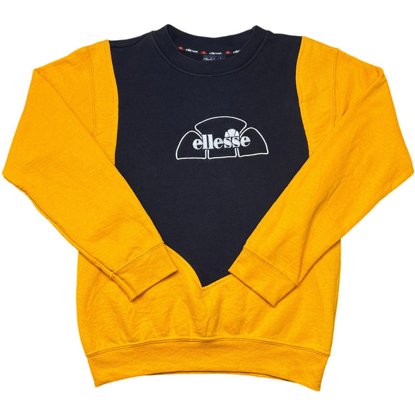 Vintage Yellow Ellesse Sweatshirt (L)