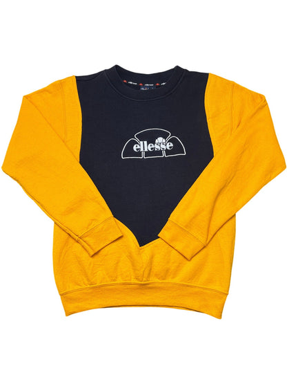 Vintage Yellow Ellesse Sweatshirt (L)