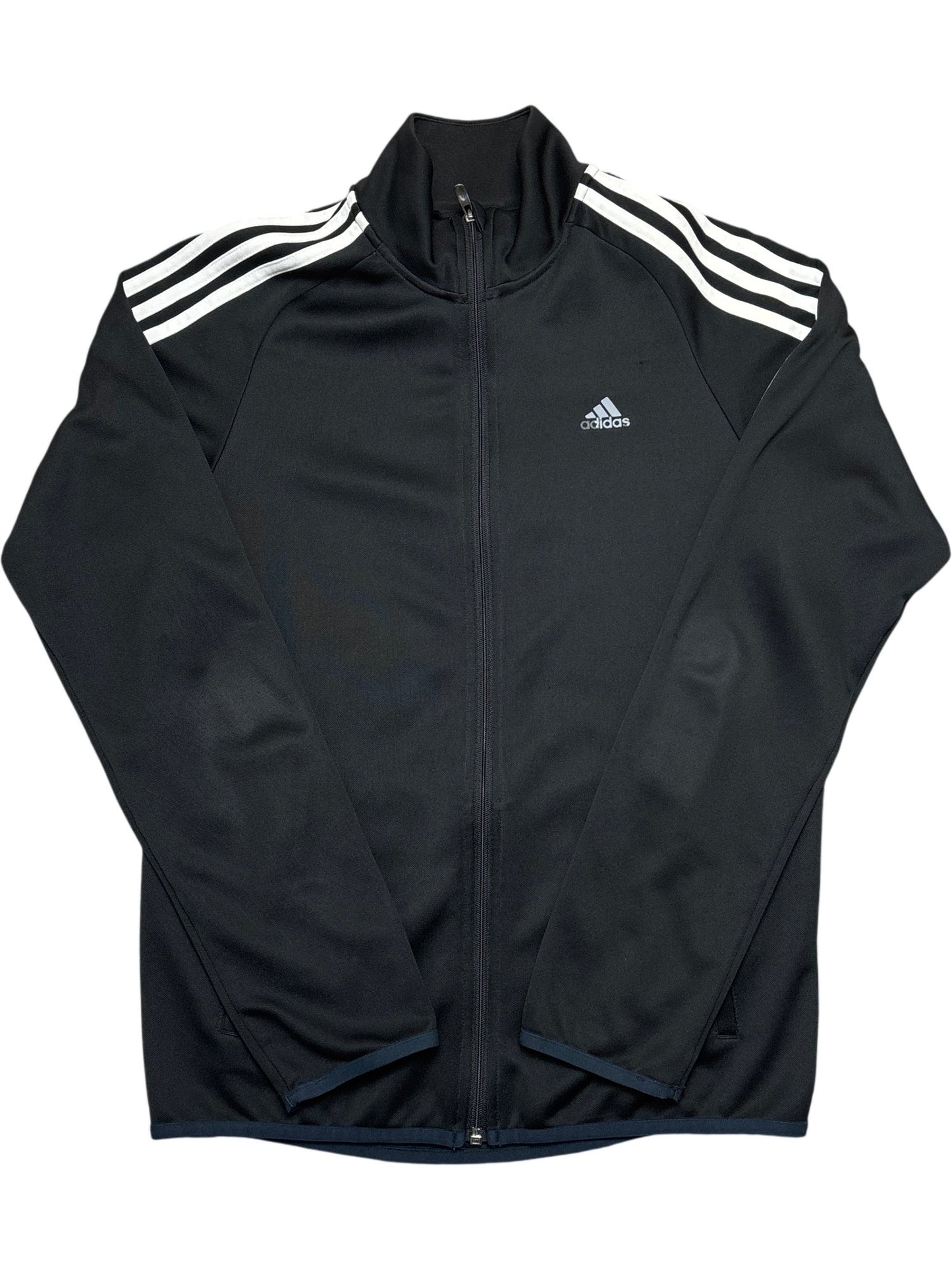 Vintage Black Adidas Track Jacket Climalite  (S)