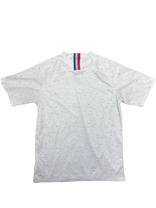 Vintage White Nike Football Jersey France Team (L)