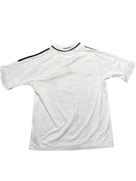 Vintage White Adidas Real Madrid Jersey Bwin Kids 12 (XXS)
