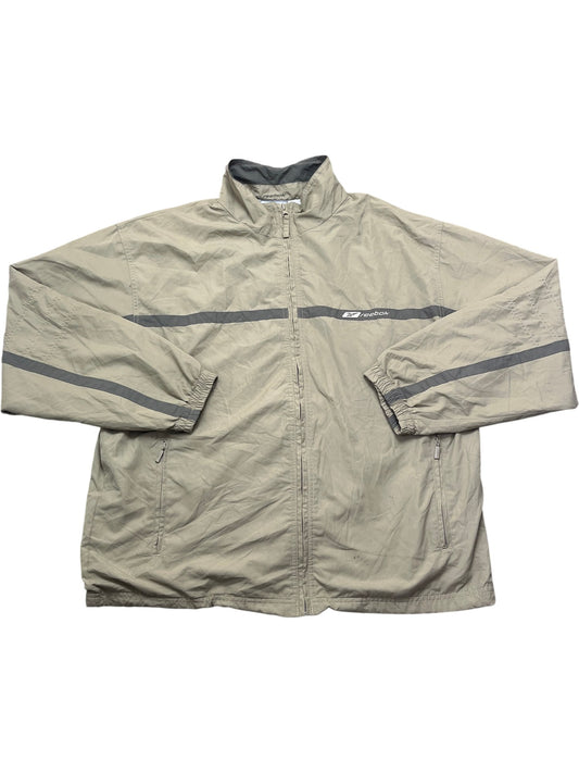 Vintage Khaki Reebok Track Jacket 90s (M)