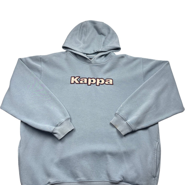 Vintage Blue Kappa Hoodie (XXL)