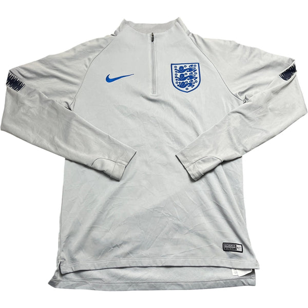 Vintage Grey Nike England Soccer Sweatshirt ()