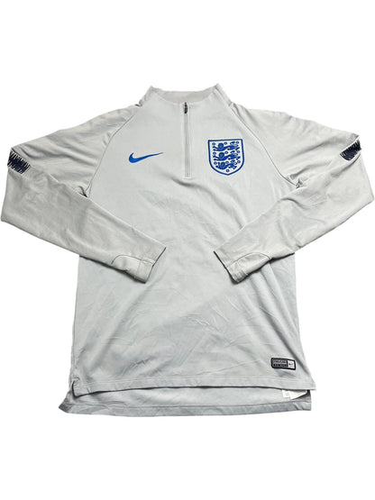 Vintage Grey Nike England Soccer Sweatshirt ()