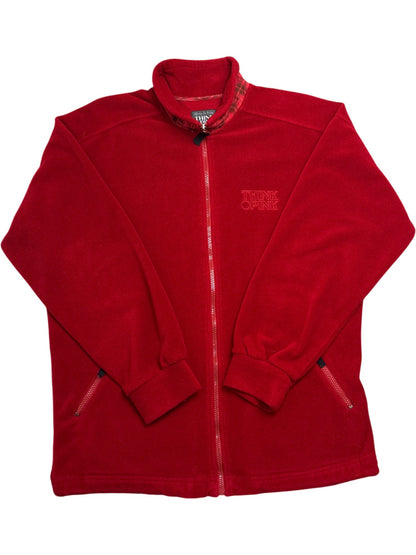 Vintage Red ThinkPink Fleece Jacket M (M)