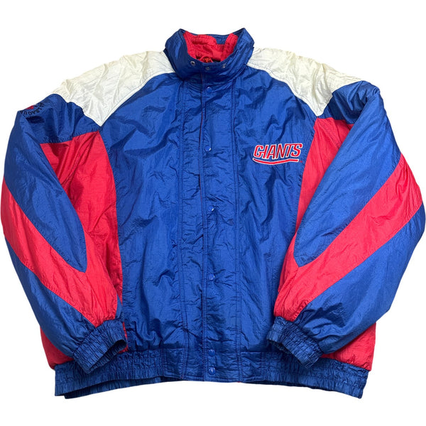 Vintage Blue NFL Giants Windbreaker Jacket 90s (XXL)