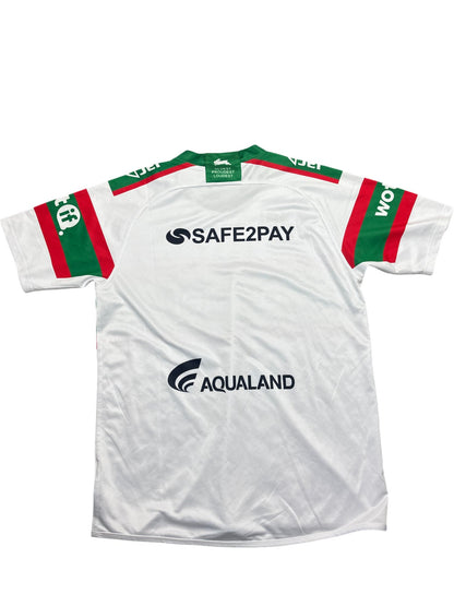 Vintage White ISC Rugby Jersey South Sydney Rabbitohs NRL (XXL)