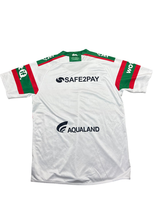 Vintage White ISC Rugby Jersey South Sydney Rabbitohs NRL (XXL)