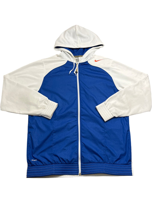 Vintage White Nike Hoodie 2000s (XL)