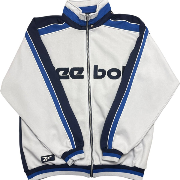 Vintage White Reebok Track Jacket Reebok M ()