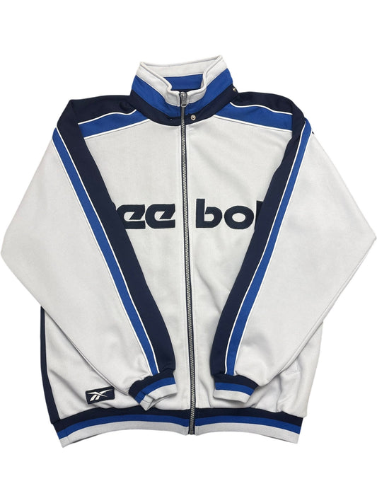 Vintage White Reebok Track Jacket Reebok M ()