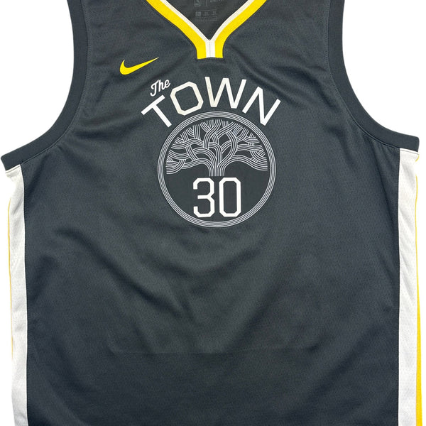 Vintage Black Nike Basketball Jersey The Town Steph Curry (XL)