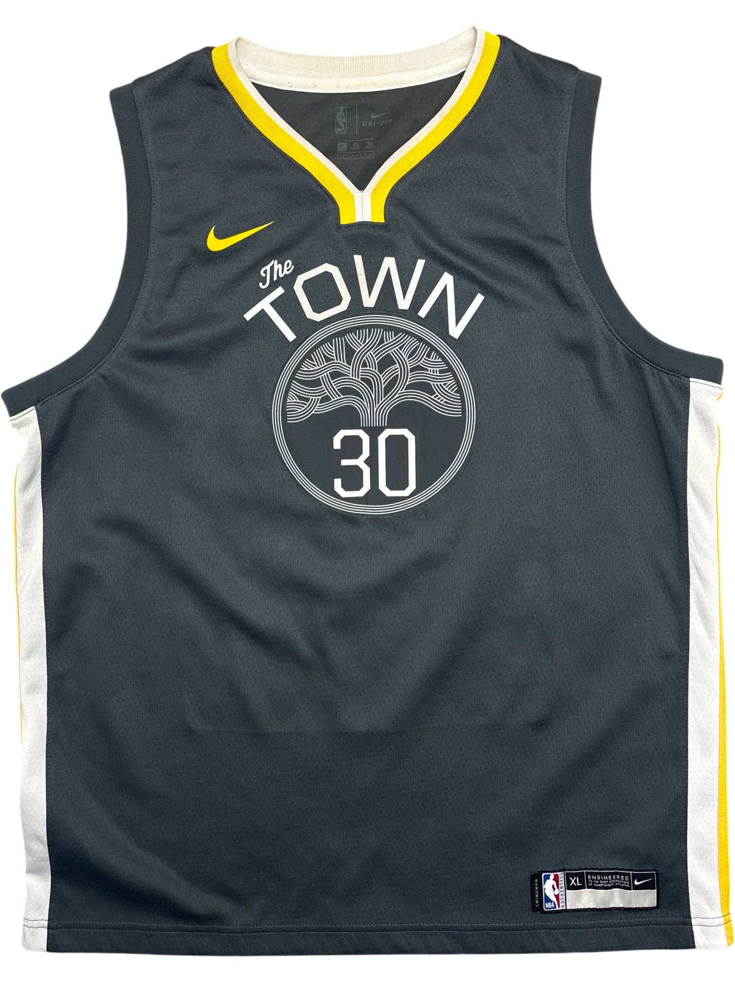 Vintage Black Nike Basketball Jersey The Town Steph Curry (XL)