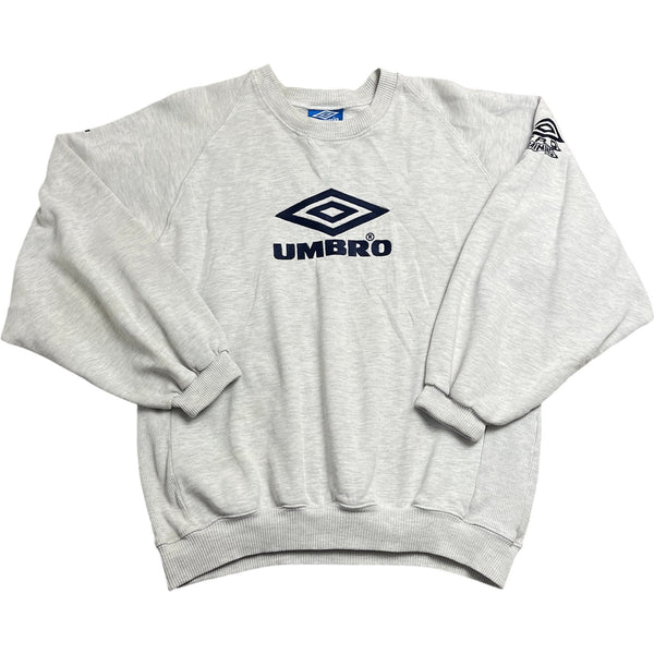 Vintage Grey Umbro Crewneck Sweatshirt (L)