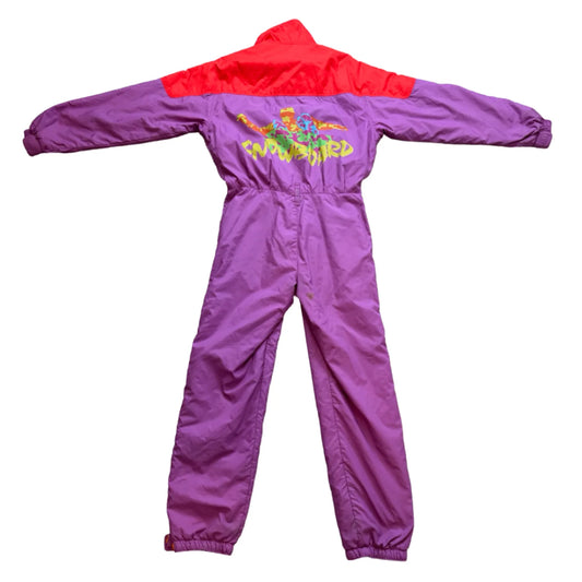 Vintage Multicolor Ski Suit (S )