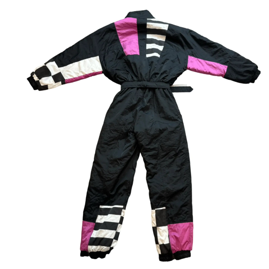 Vintage Black Ski Suit (M)